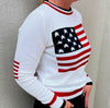 Women's American Flag Knit Sweater