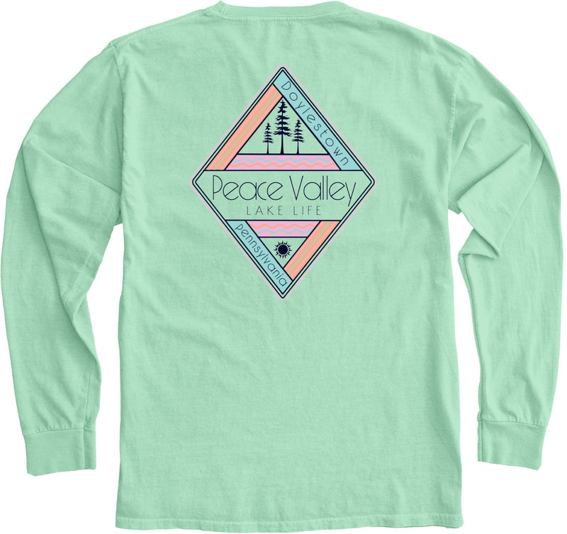 Peace Valley Lake Life Graphic Long Sleeve