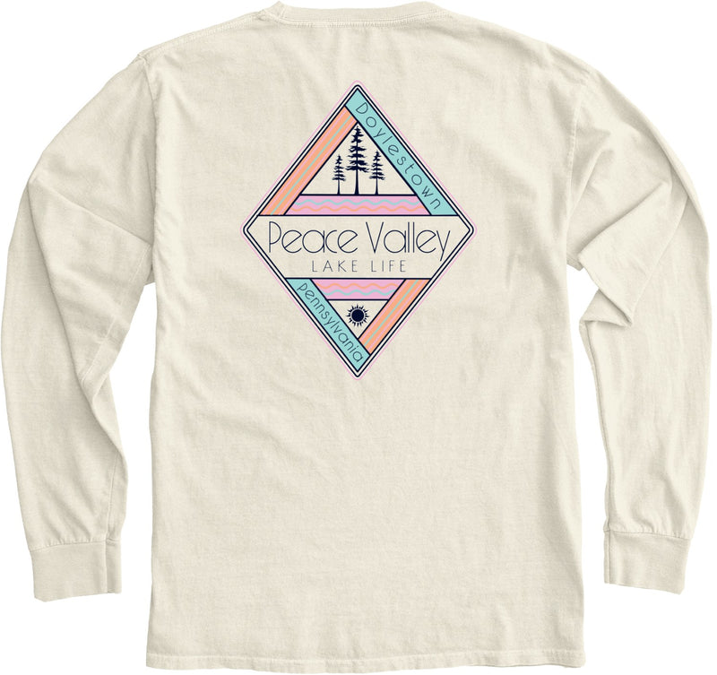 Peace Valley Lake Life Graphic Long Sleeve