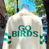 Eagles Collared Knit Cardigan