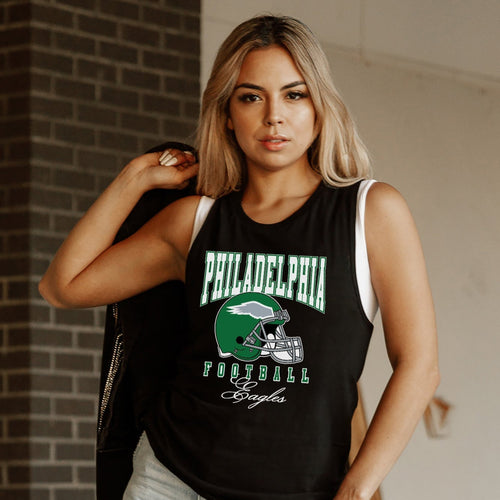 Philadelphia Eagles Racer Back Tank Top