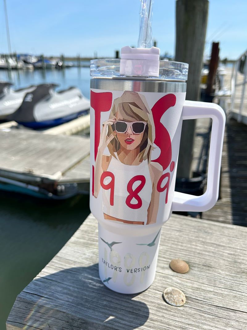 Taylor Swift Inspired 40oz Stainless Steel Tumbler