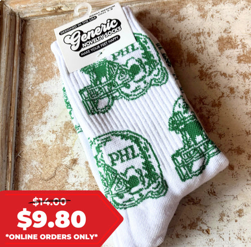 Philadelphia Eagles Socks (Helmet Print)