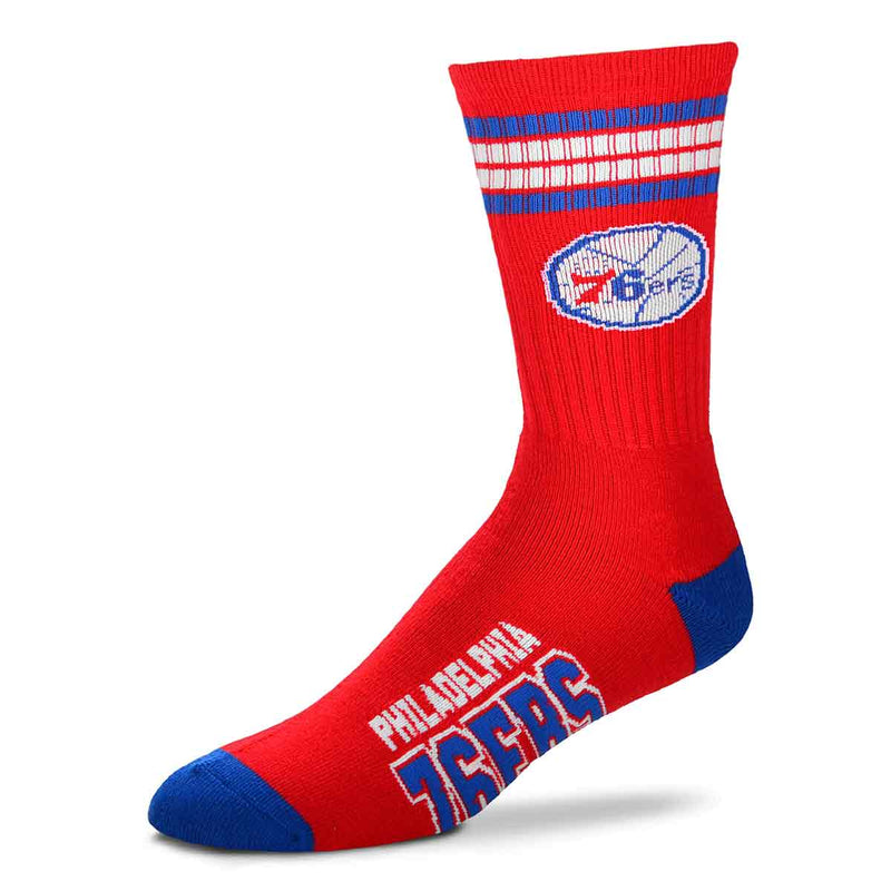 4 Stripe Deuce 76ers Socks