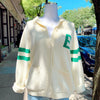 Eagles Collared Knit Cardigan