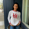"LOVE" Knit Women's Sweater