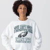 Philadelphia Eagles Mind Games Oversized Long-Sleeve Tee
