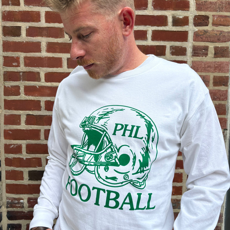 PHL Football Helmet Long Sleeve Tee