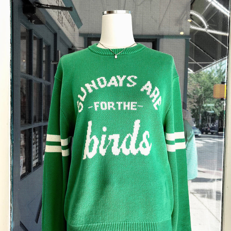 Sundays Are For The Birds Knit Sweater