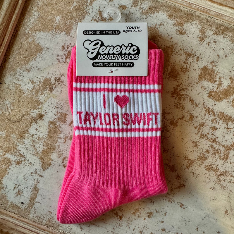 Taylor Swift Youth Socks