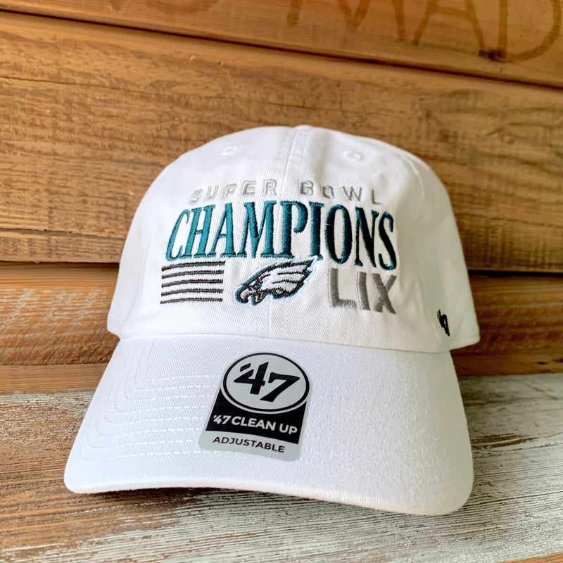 '47 Eagles Super Bowl LIX Champions Clean Up Hat