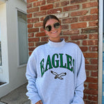 47' Eagles Mock-Neck Pullover