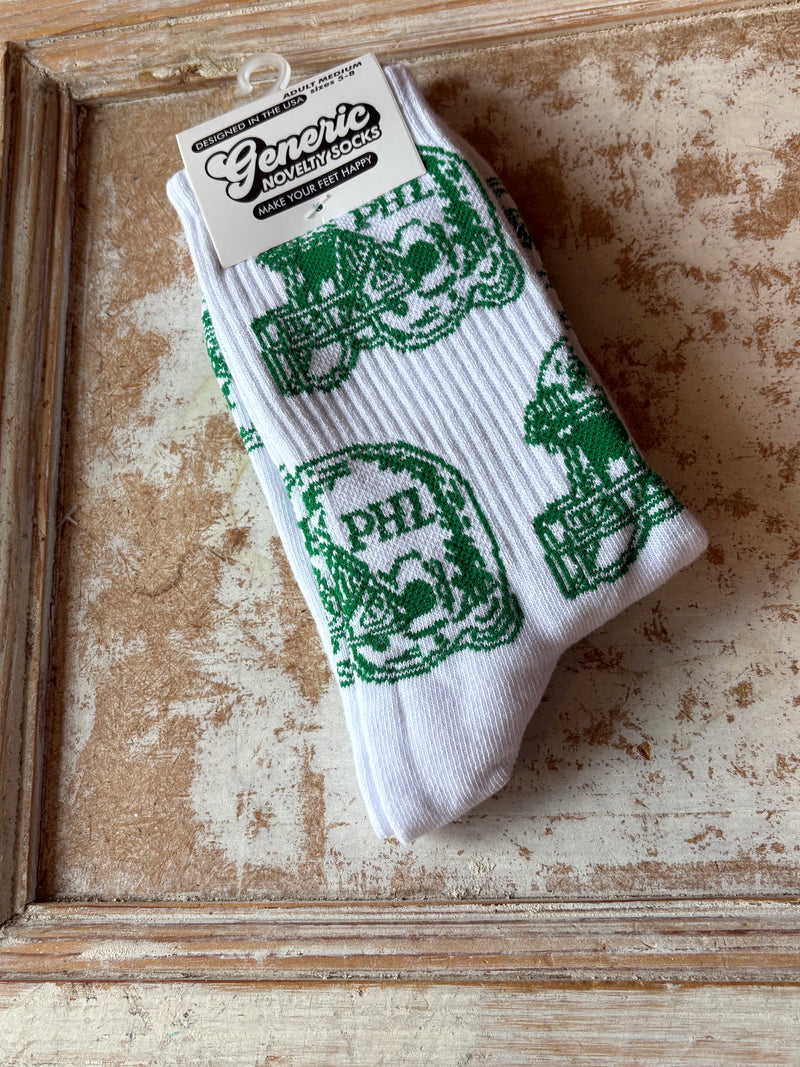 Philadelphia Eagles Socks (Helmet Print)