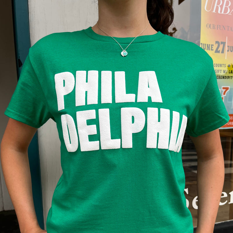 'PHILADELPHIA' Puff Letter T-Shirt