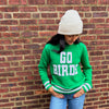 Philadelphia Eagles Go Birds Knit Turtle Neck (Green/White)