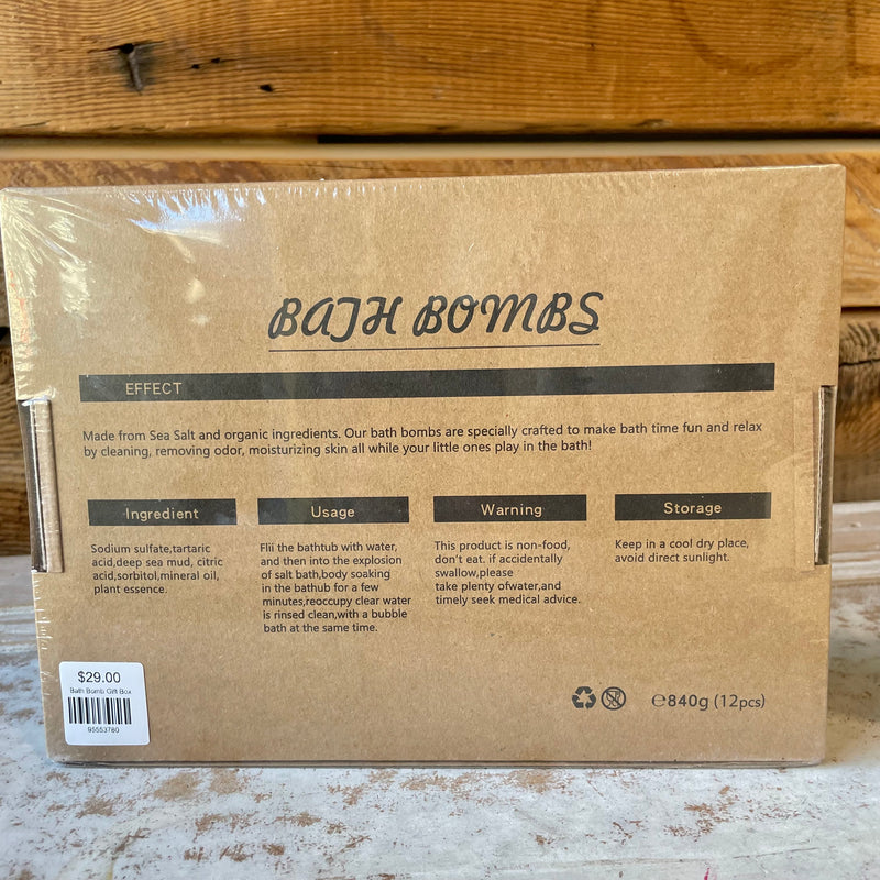 Bath Bomb Gift Box