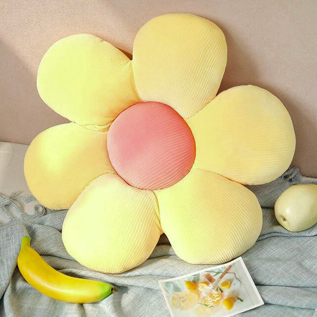 Plush Flower Pillow