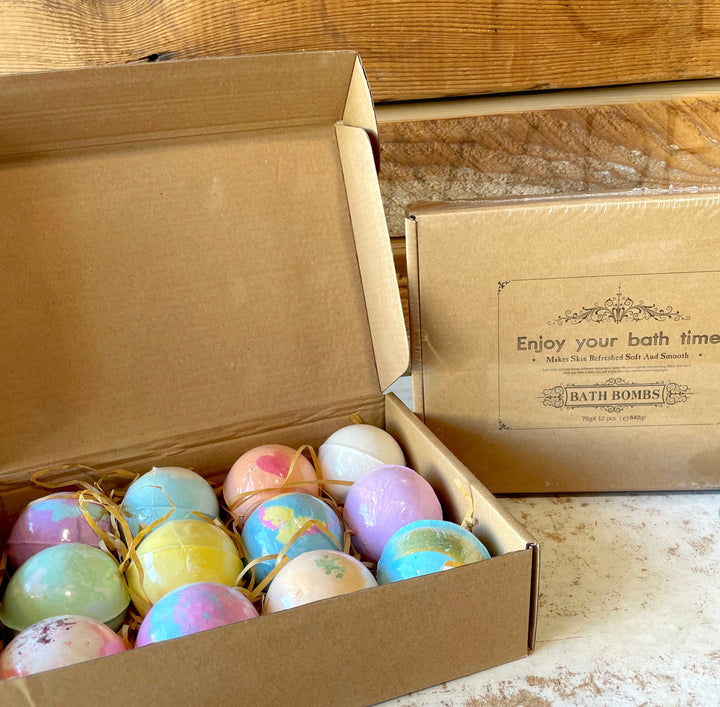 Bath bomb gift box store