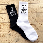 "It's A Philly Thing" Classic Sports Socks