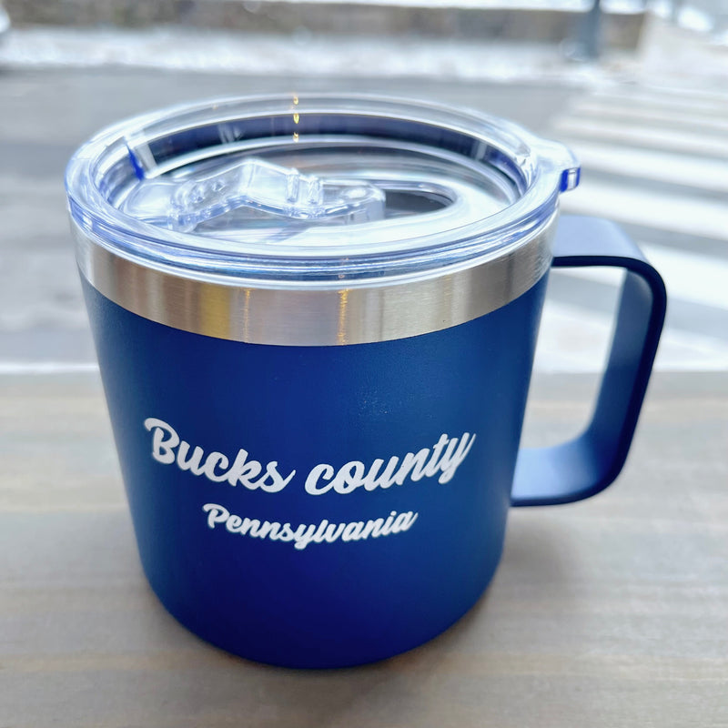 Oversized Bucks County Insulated Travel Mug