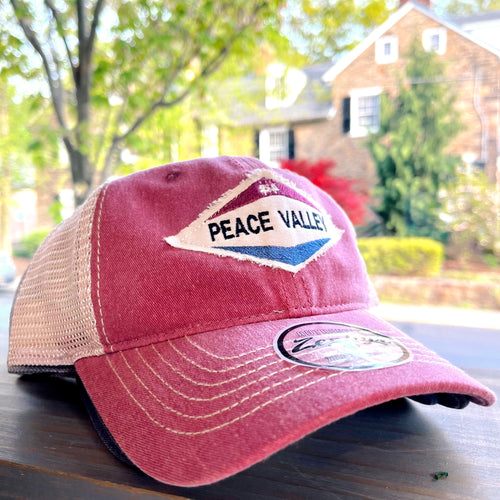 Peace Valley Park Pigment Wash Trucker Cap