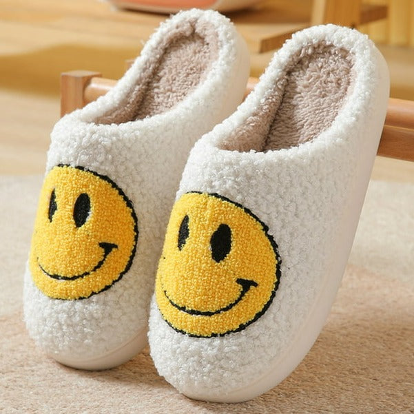 Smiley Face Slippers