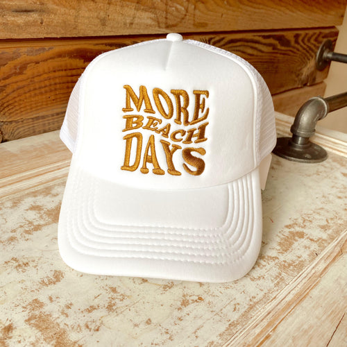 More Beach Days Trucker Hat