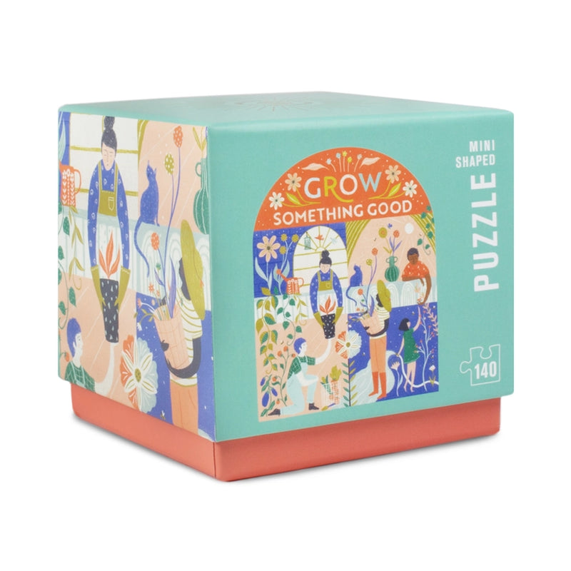 Mini Shaped Jigsaw Puzzle (140 Pieces) - Grow Something Good