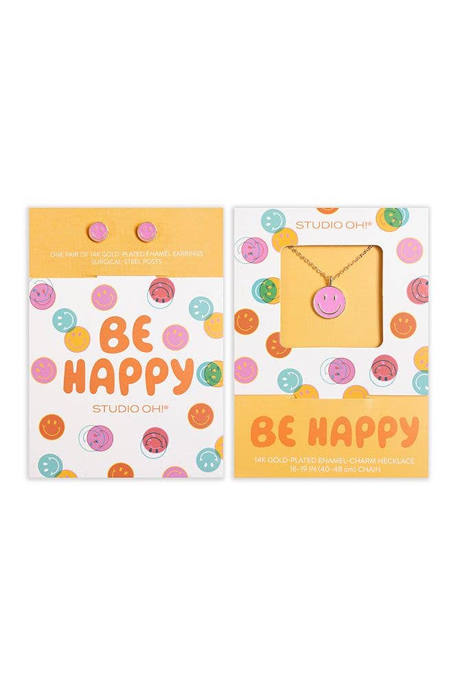 Be Happy Good Day Necklace