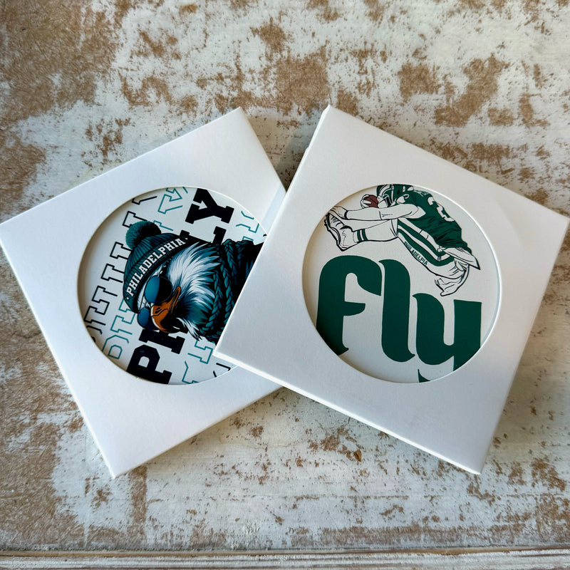 Eagles Graphic Ceramic Coaster