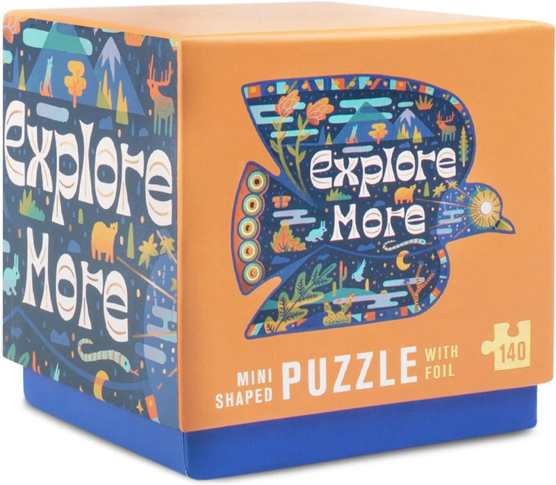 Mini Shaped Jigsaw Puzzle (140 Pieces) - Explore More