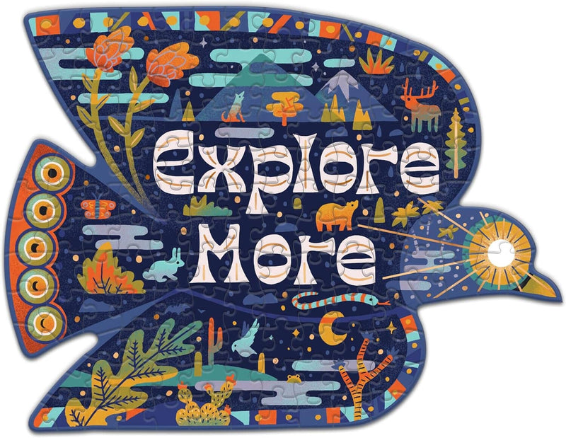 Mini Shaped Jigsaw Puzzle (140 Pieces) - Explore More
