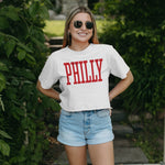 Big Time "PHILLY" Cropped T-Shirt