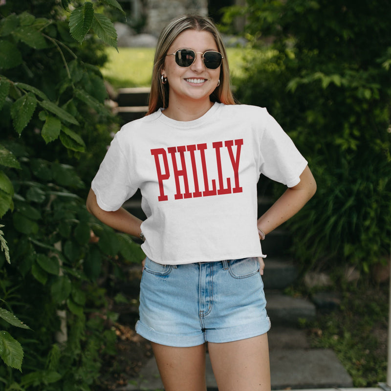 Big Time PHILLY Cropped T-Shirt