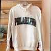 Philadelphia Applique Hooded Fleece Sweatshirt