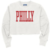 Big Time "PHILLY" Cropped Crewneck