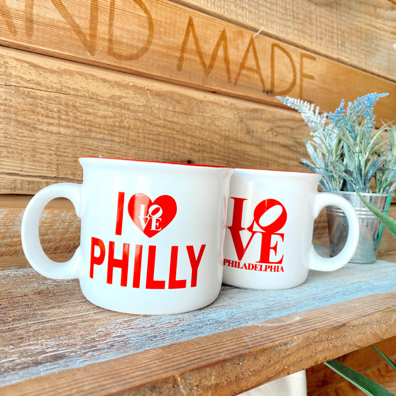 I "LOVE" Philly Two-Tone Mug