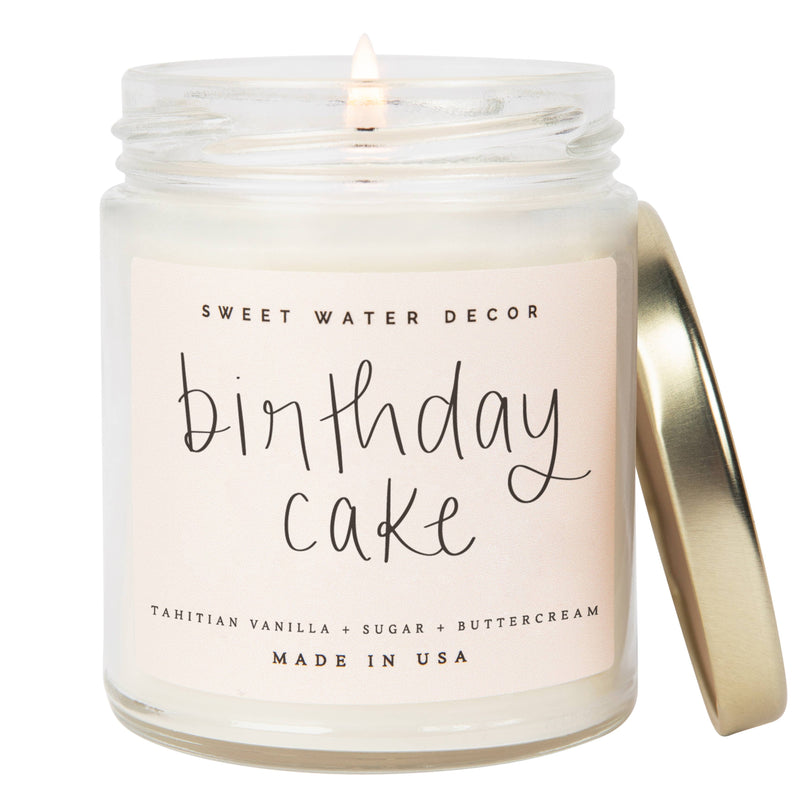 Birthday Cake 9 oz Soy Candle