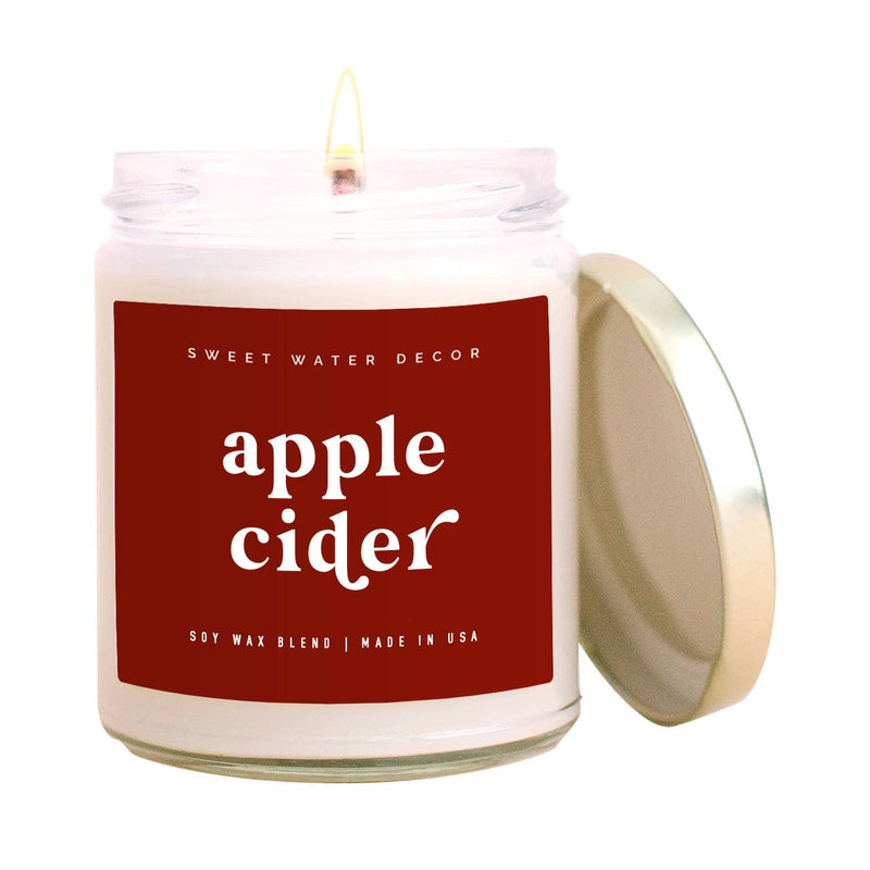 Apple Cider Red Label Soy Candle