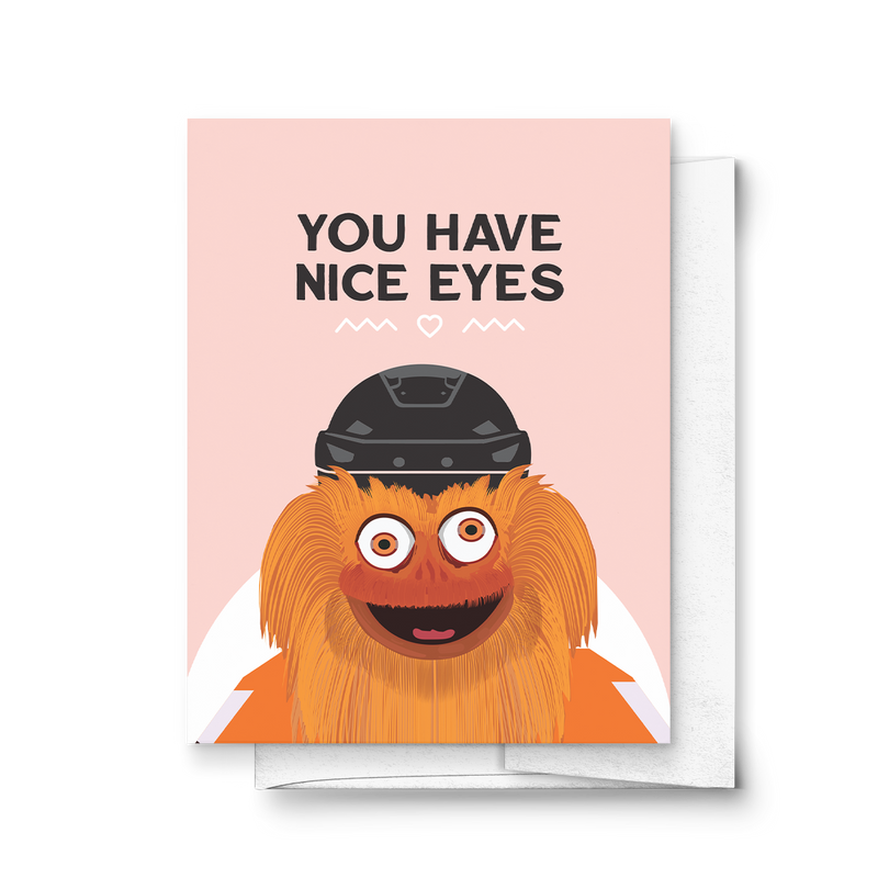 You Have Nice Eyes, Gritty Card