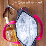 Natural Life Travel Wine Tote Bag - Patchwork