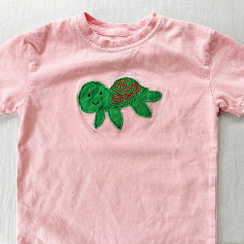 Doylestown Embroidered 'Turtle' Tee for Kids