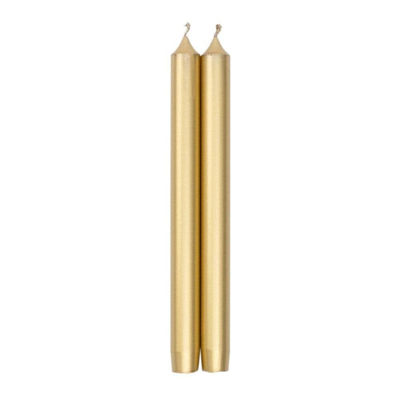 Crown Candle Pair - 10 Inch