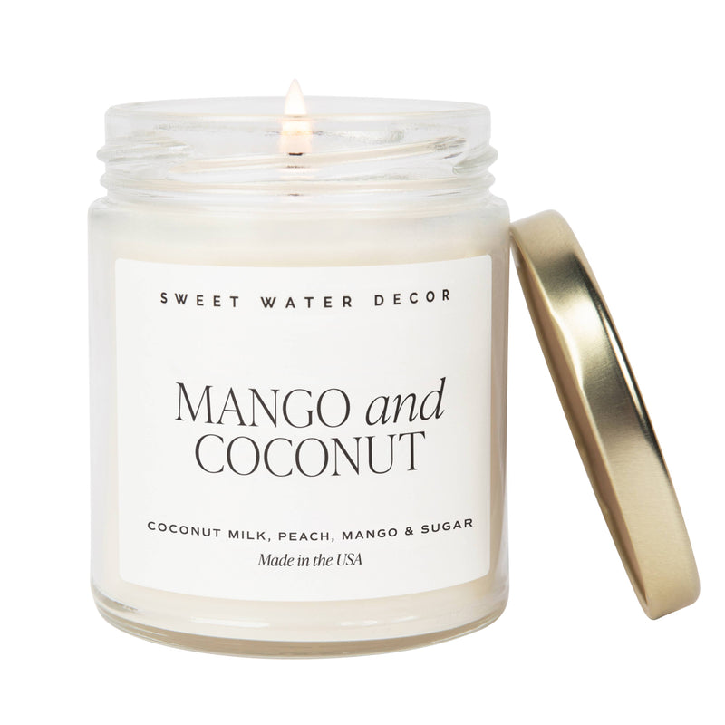 Mango and Coconut Classic Soy Candle