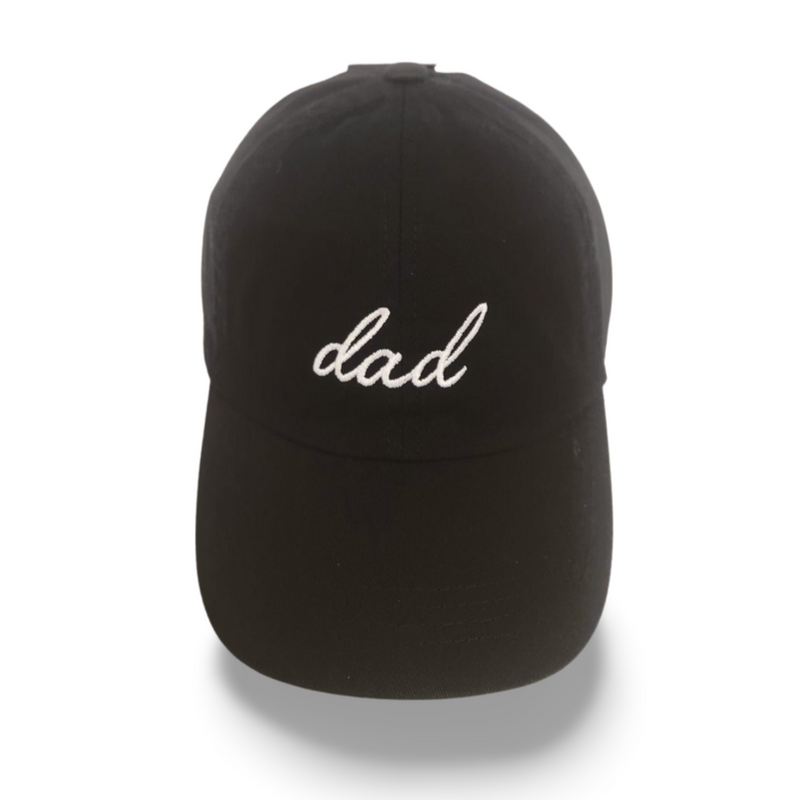 "Dad" Embroidered Baseball Hat