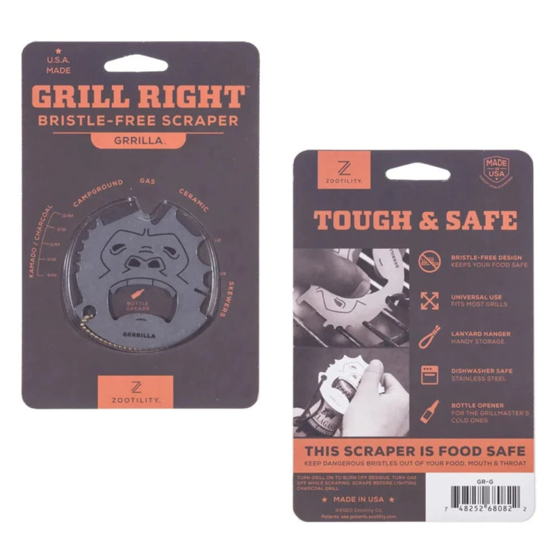 Grill Right Grrilla Bristle-Free Scraper