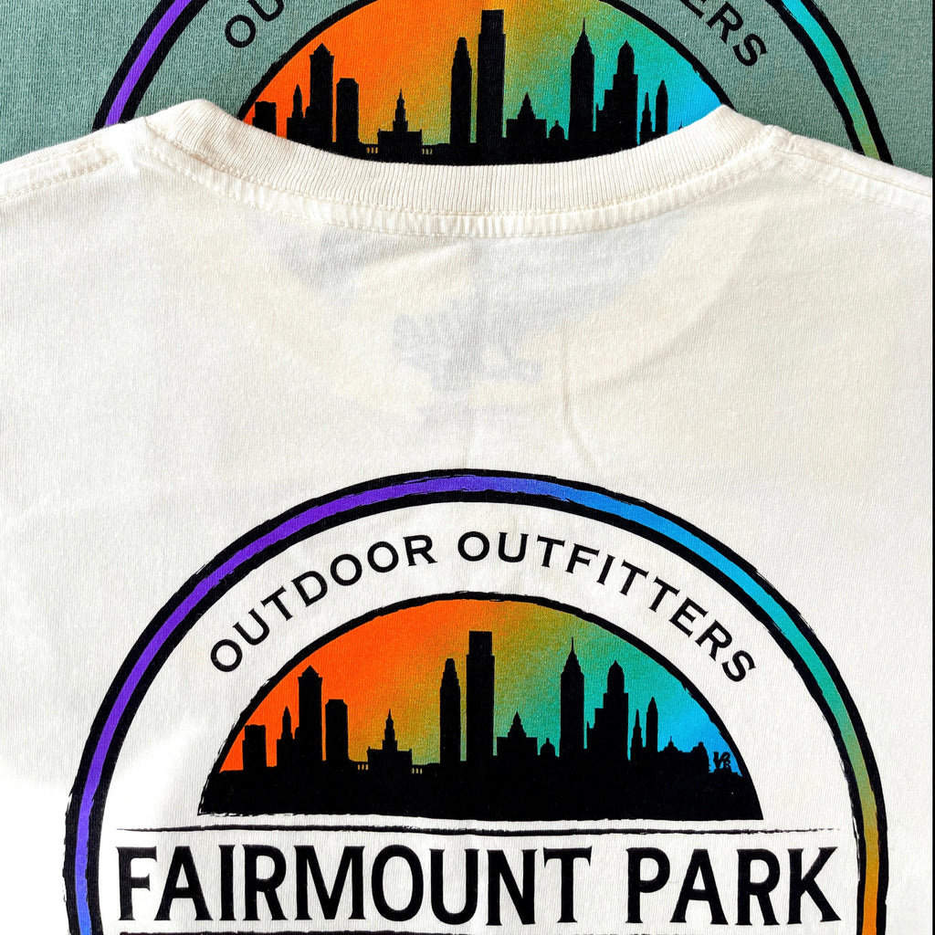 Philadelphia Eagles football logo Fairmount park heart funny shirt